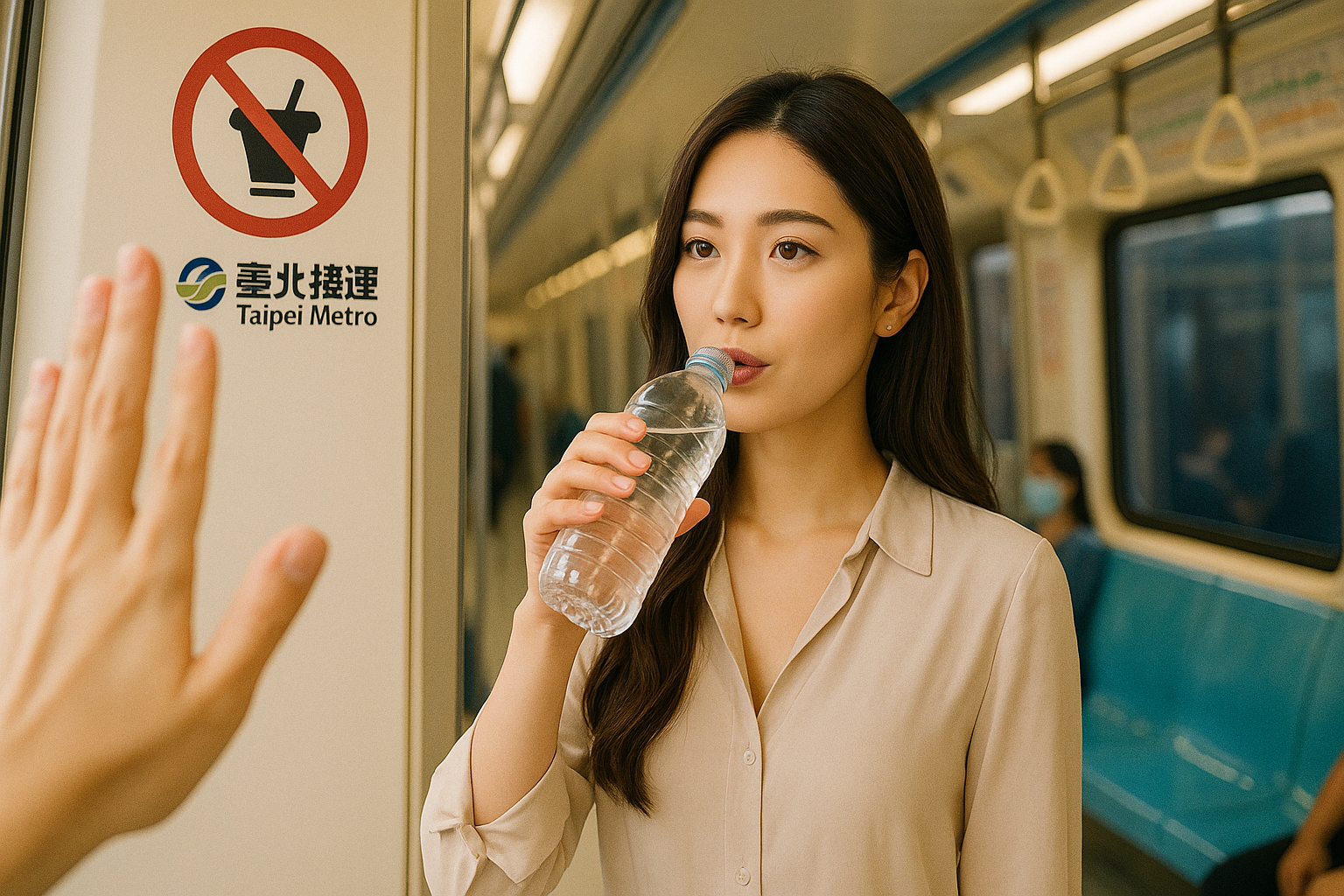 台湾でやってはいけない事-地下鉄での飲食